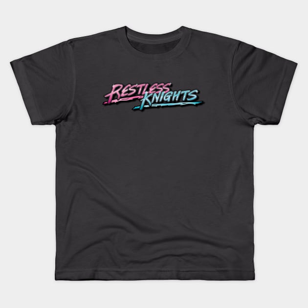 Restless Knights V2 Kids T-Shirt by Jsaviour84